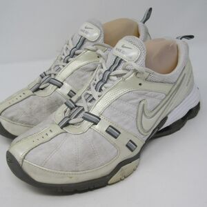 NIKE REAX Running Shoes Women's Size 10  Training Shox 317109-111 Zebra White